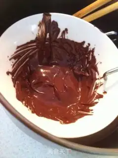 Make Cheese chocolate pie step 1