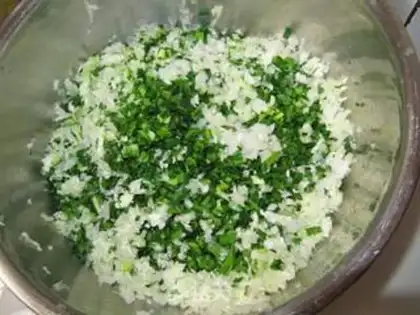 Make Pork and mushroom dumplings step 11