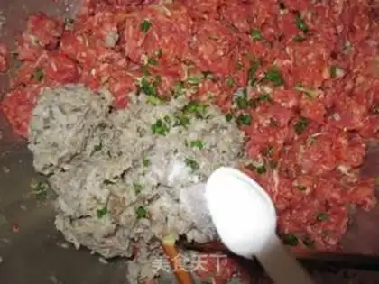 Make Pork and mushroom dumplings step 13