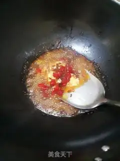 Make Bean petal chicken step 4