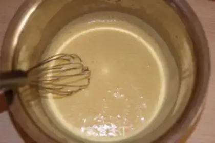 Make Romantic cherry blossom mousse step 0