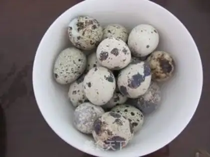 Make Tiger-skind quail eggs step 0