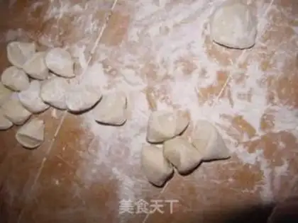 Make Pork and mushroom dumplings step 21