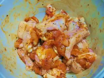 Make French black pepper roasted wings step 0