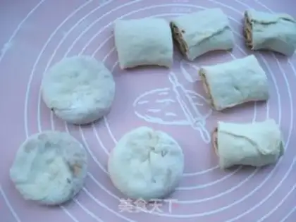 Make Sesame sauce pancakes step 6