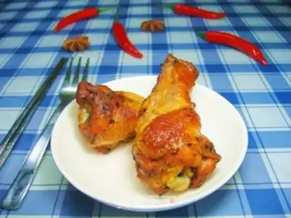 Make French black pepper roasted wings step 3