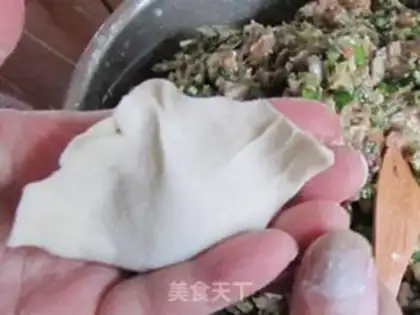 Make Pork and mushroom dumplings step 26