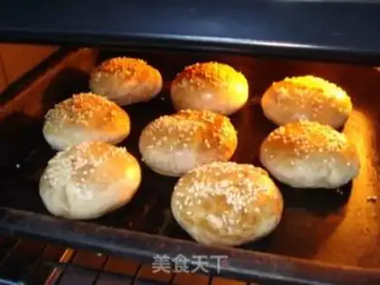 Make Sesame sauce pancakes step 9