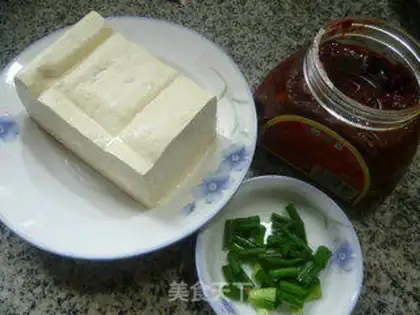 Make Sour spicy tofu step 0