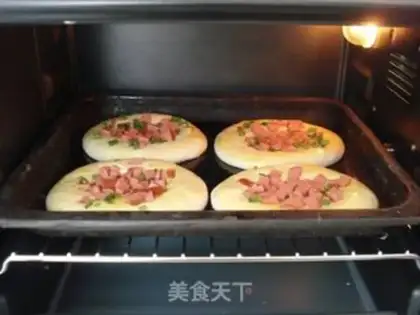 Make Cheese onion ham bread step 10