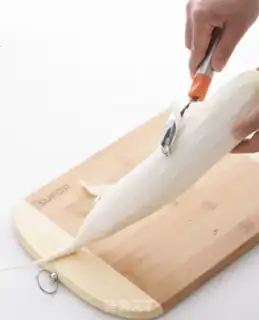 Make Carrot rice step 1