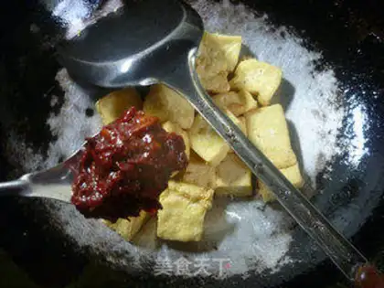 Make Sour spicy tofu step 3