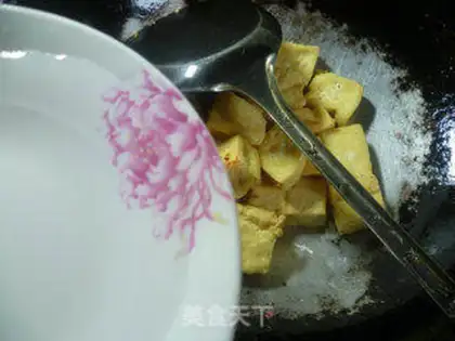 Make Sour spicy tofu step 4