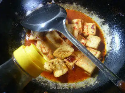 Make Sour spicy tofu step 6