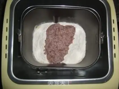 Make Red rice toast step 1