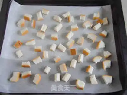 Make Bread pudding step 1