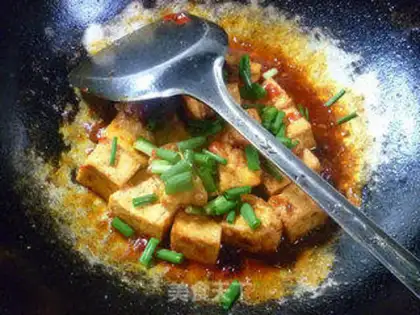 Make Sour spicy tofu step 12