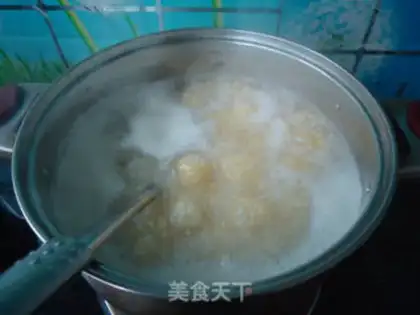 Make Yellow rice cake step 3