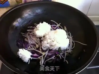 Make The blue rice step 4