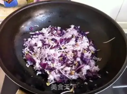 Make The blue rice step 5