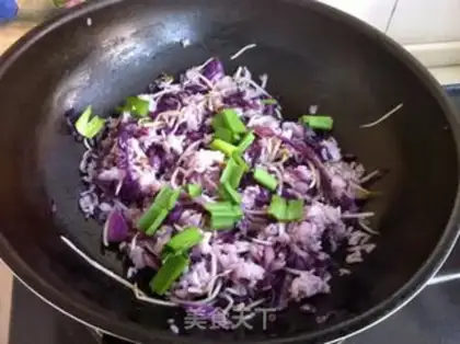 Make The blue rice step 6