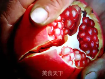 Make Pomegranate grape juice step 2