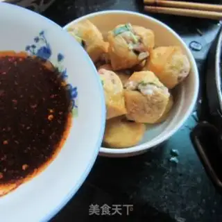 Make Steam oil tofu step 6