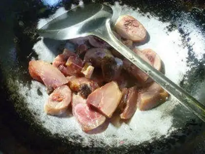 Make Tea mushrooms for chicken legs step 3