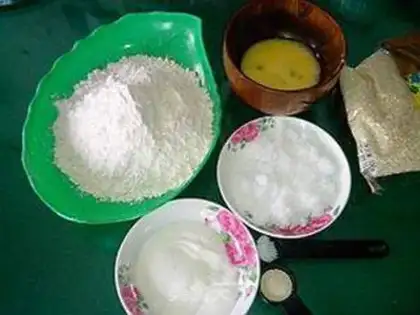 Make White Sesame Package step 0