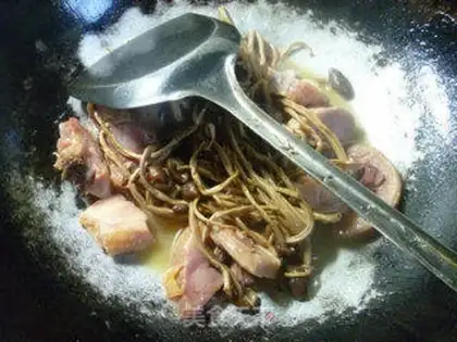 Make Tea mushrooms for chicken legs step 9