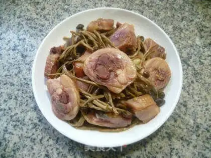 Make Tea mushrooms for chicken legs step 10