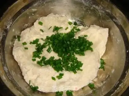 Make Onion cake step 5