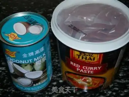 Make Thai red curry shrimp step 6