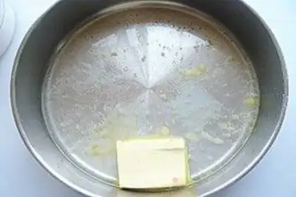 Make Butter puff step 1