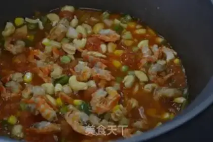 Make Tomato shrimp nuts step 4
