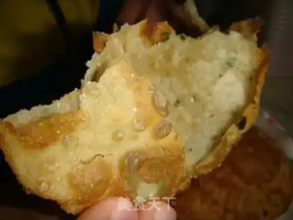Make Onion cake step 15