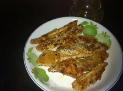 Make Seafood pork chops step 6