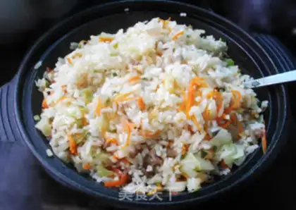 Make Carrot rice step 8