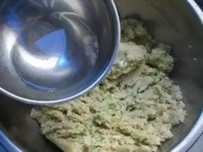 Make Onion waffles step 6