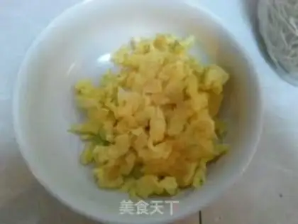 Make Bean-fruit noodles step 5