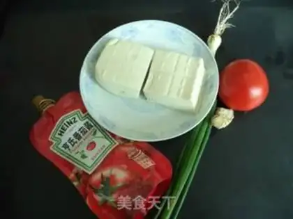 Make Tomato tofu step 0