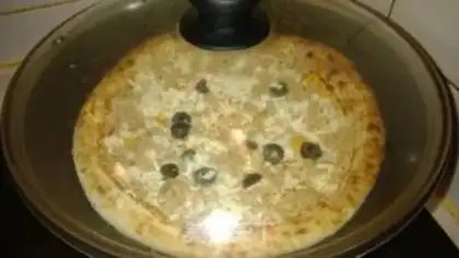 Make Tuna pizza trial report step 3