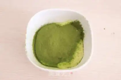 Make A tea and bean roll step 6