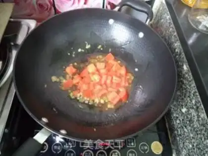 Make Tomato tofu step 5