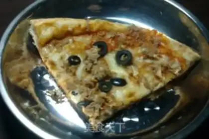Make Rongkadin tuna pizza step 3