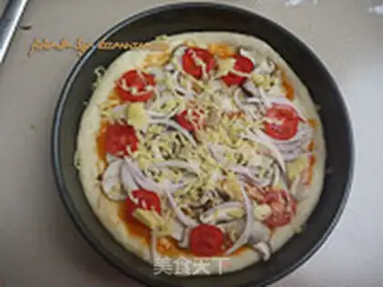 Make Vegetable pizza step 10