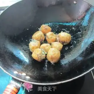Make A red-hot fan with tofu step 6