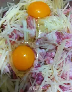Make Potato omelet step 2