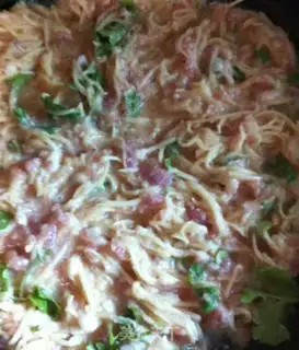 Make Potato omelet step 3