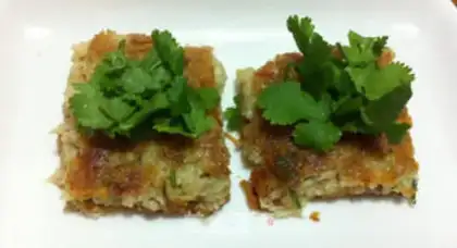 Make Potato omelet step 4